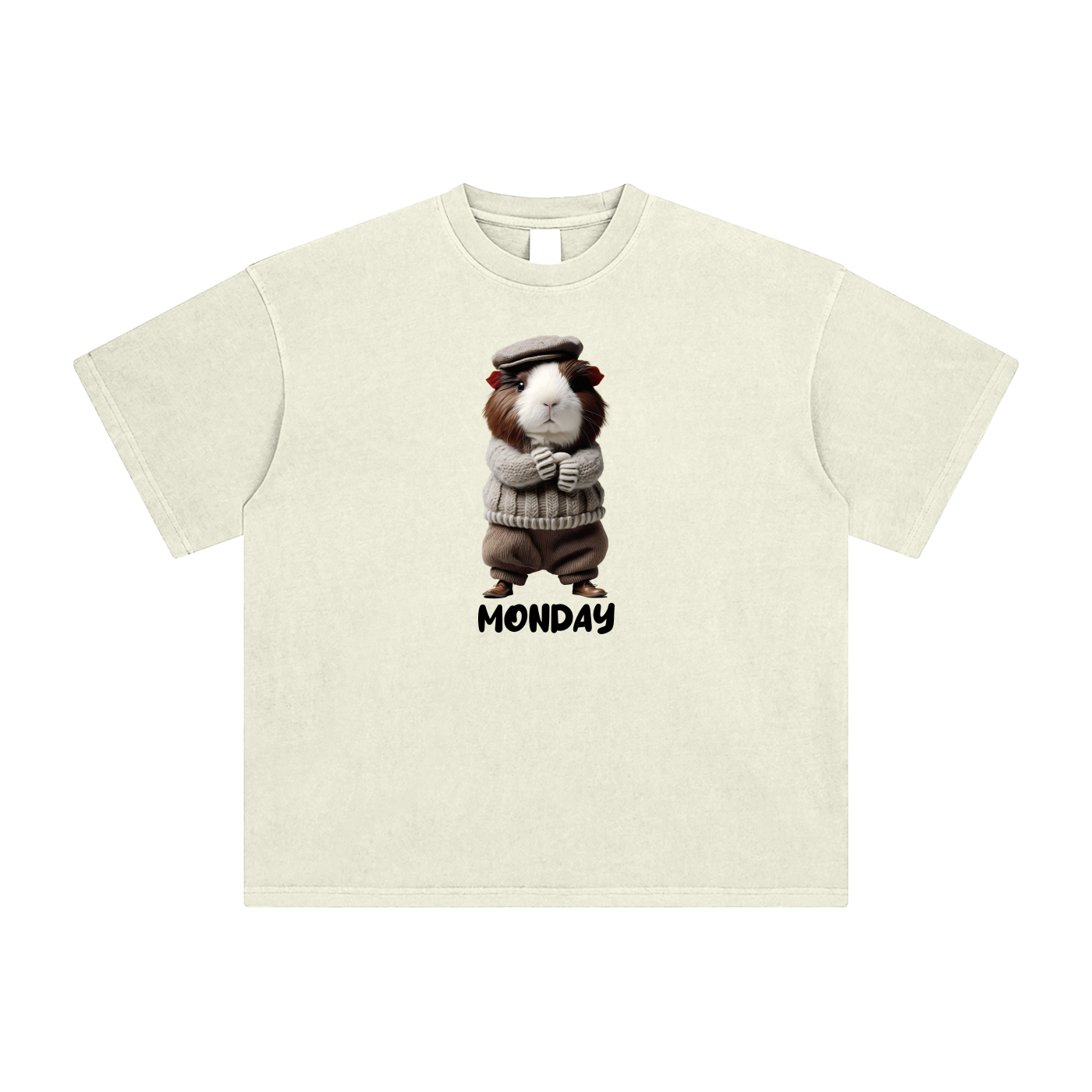 Monday - Enzyme Washed T-Shirt (Light) - 250 GSM