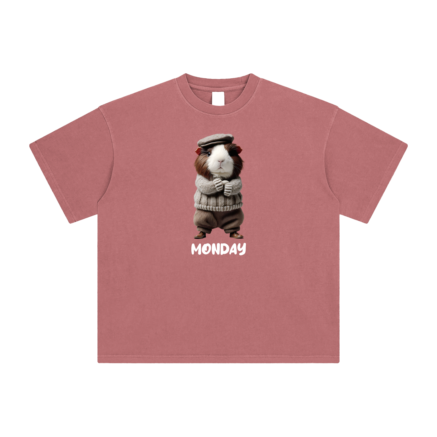 Monday - Enzyme Washed T-Shirt - 250 GSM