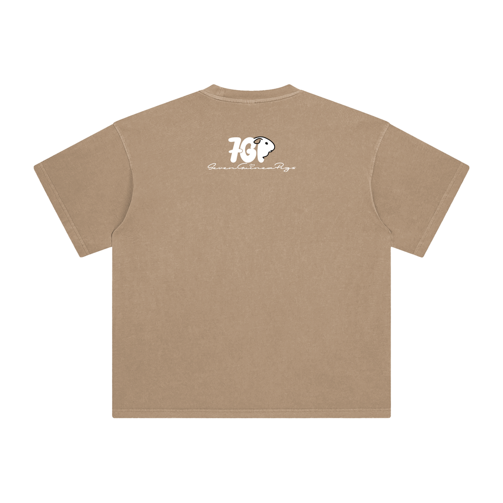 Monday - Enzyme Washed T-Shirt -  250 GSM