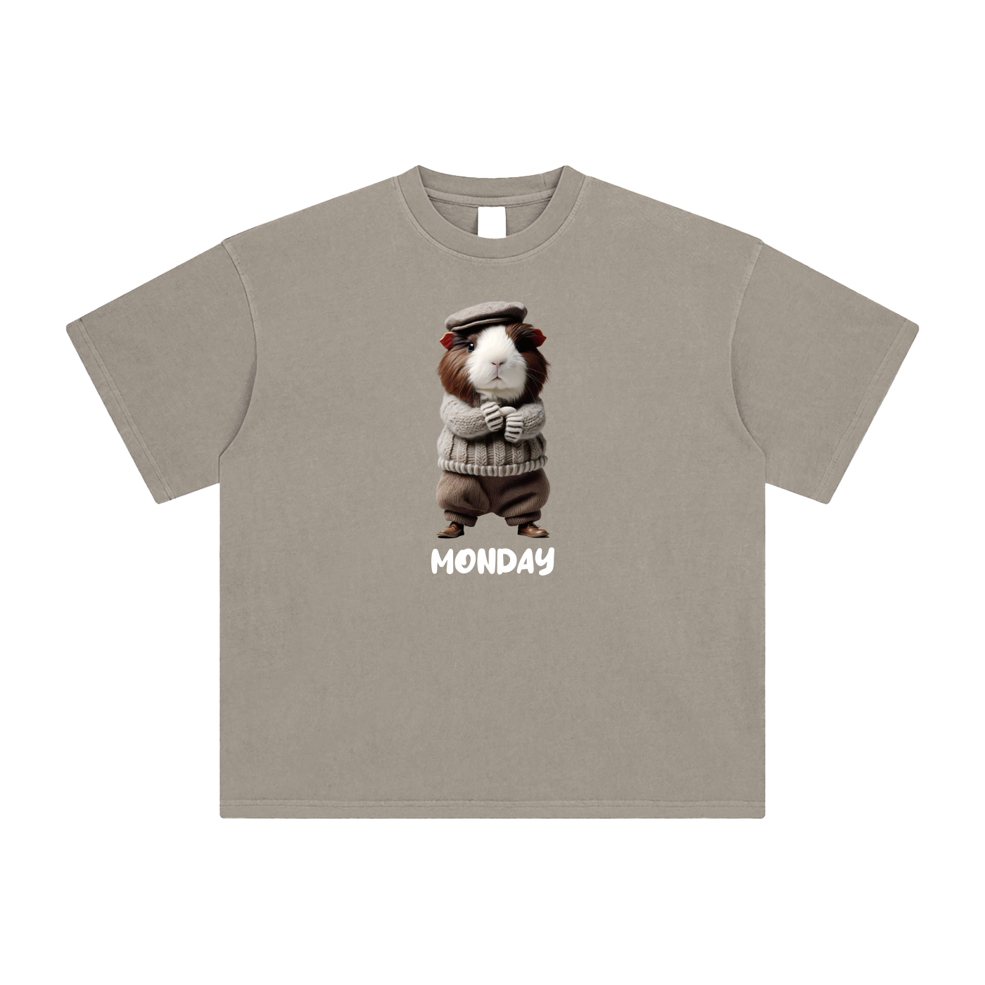 Monday - Enzyme Washed T-Shirt -  250 GSM