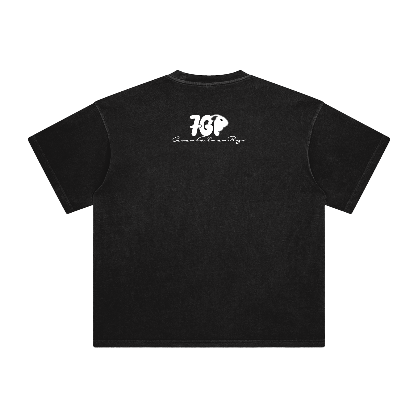 Monday - Enzyme Washed T-Shirt (Black) - 250 GSM