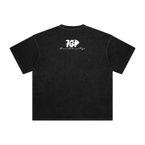 Monday - Enzyme Washed T-Shirt (Black) - 250 GSM