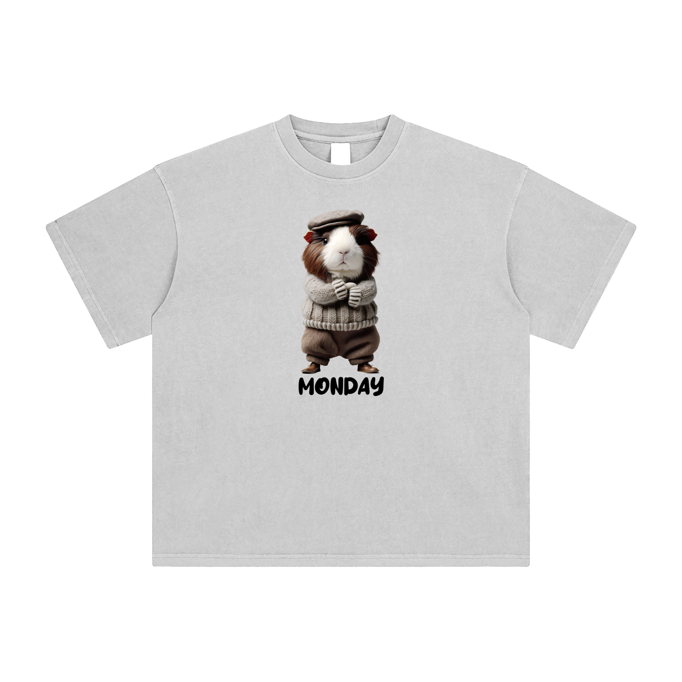 Monday - Enzyme Washed T-Shirt (Light) - 250 GSM