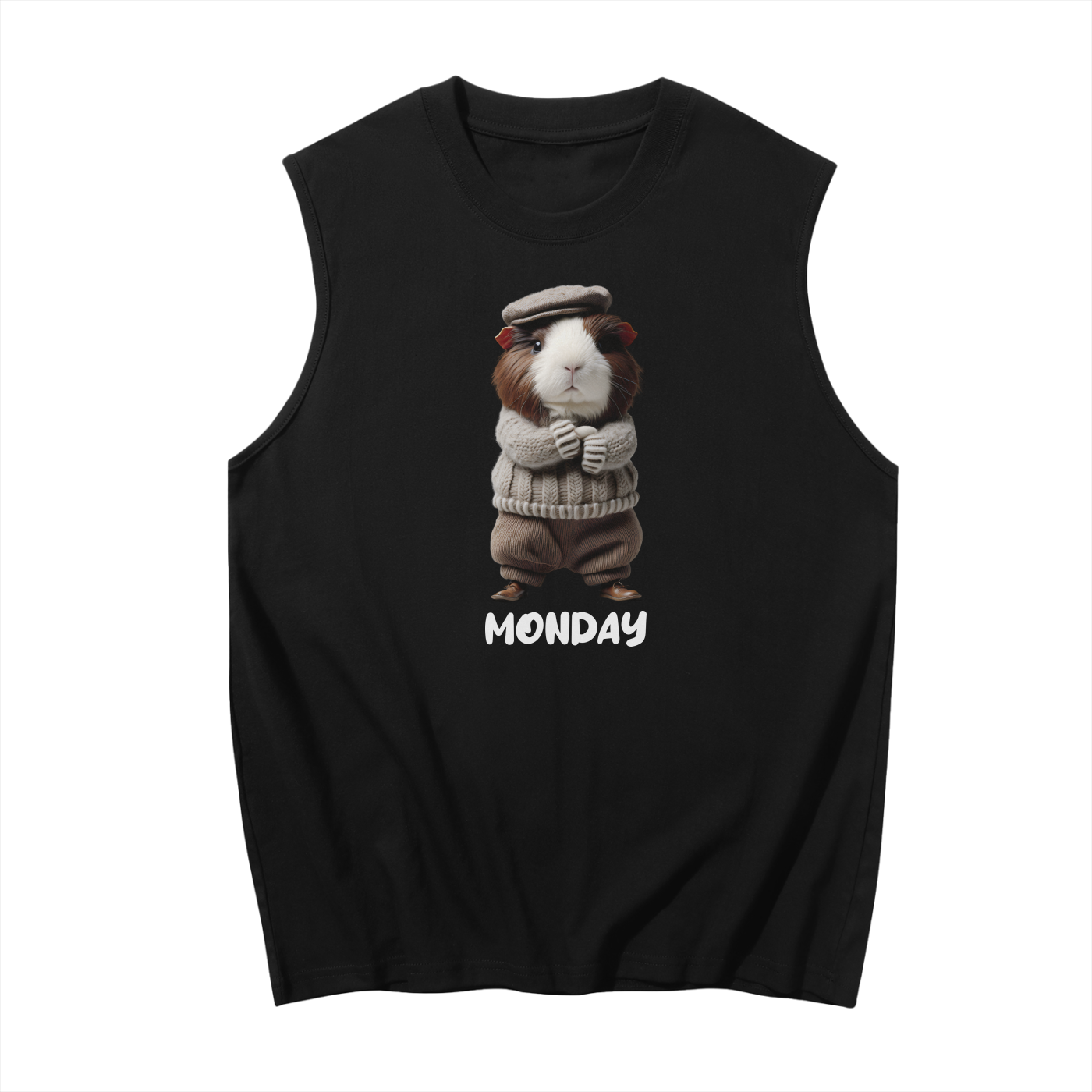 Monday - Sleeveless Tank Top - 230 GSM (Dark)