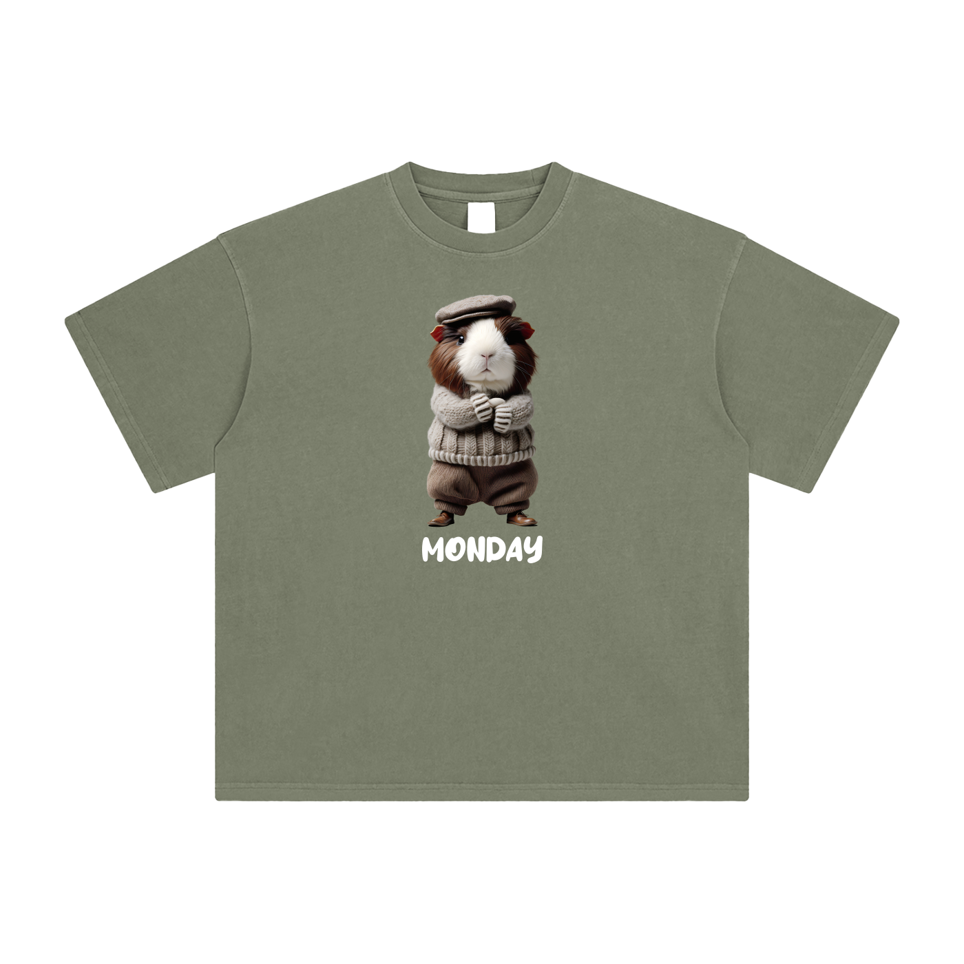 Monday - Enzyme Washed T-Shirt -  250 GSM