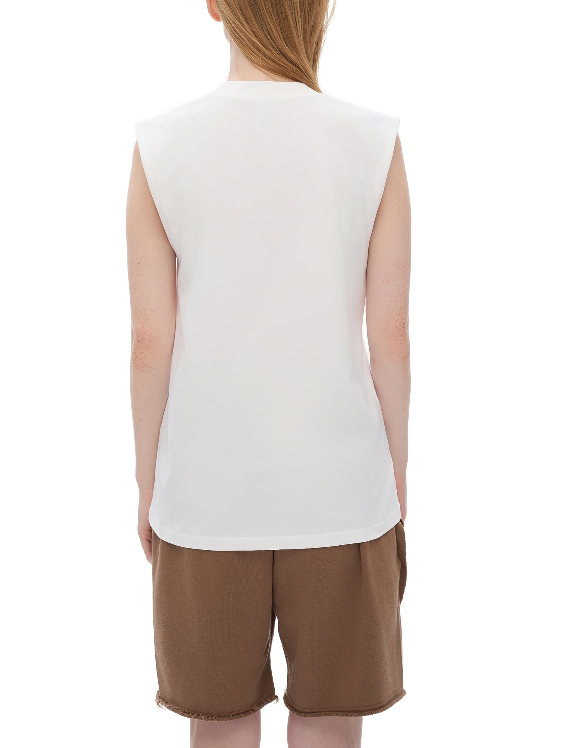 Monday - Sleeveless Tank Top - 230 GSM (White)