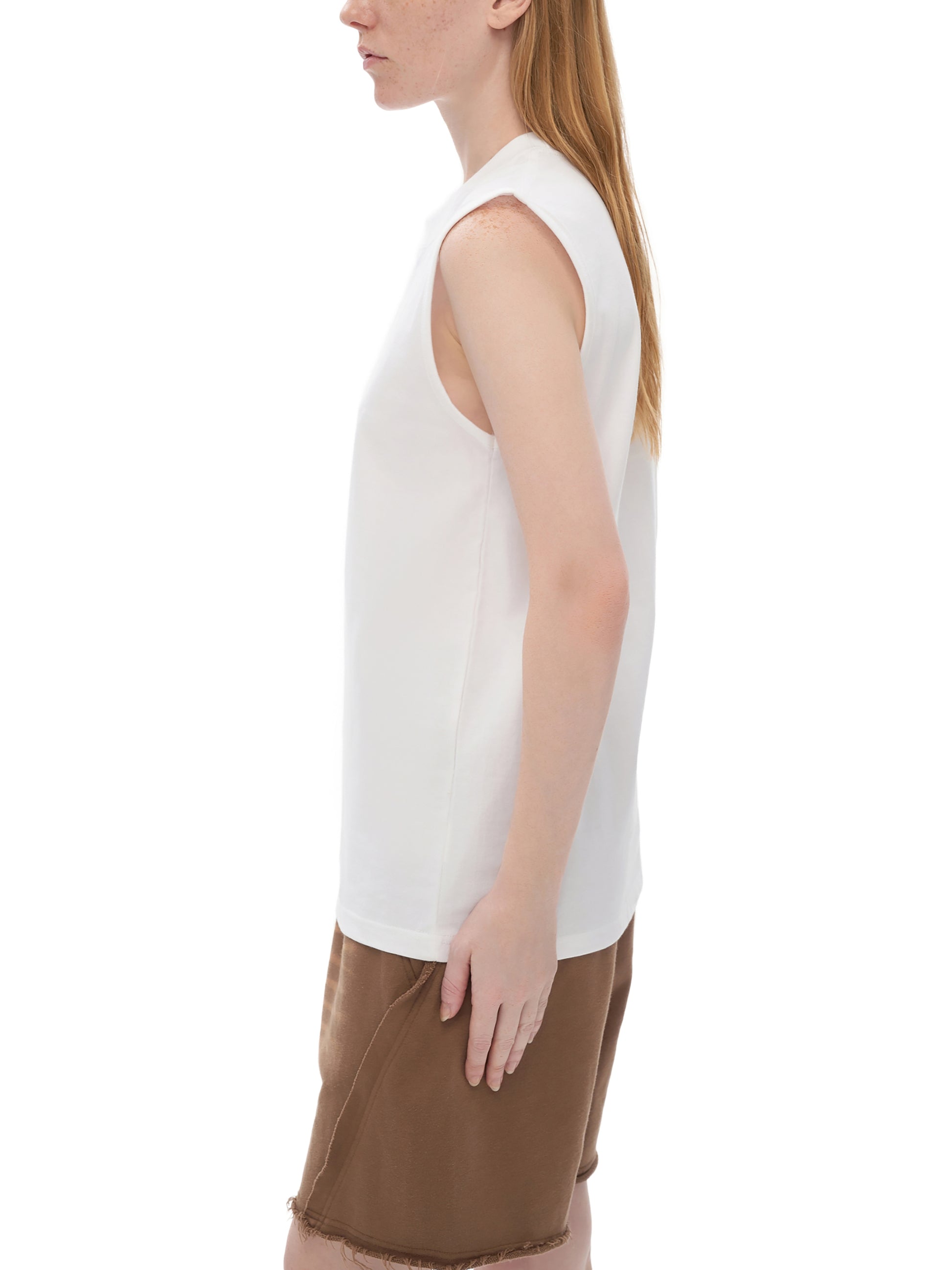 Monday - Sleeveless Tank Top - 230 GSM (White)
