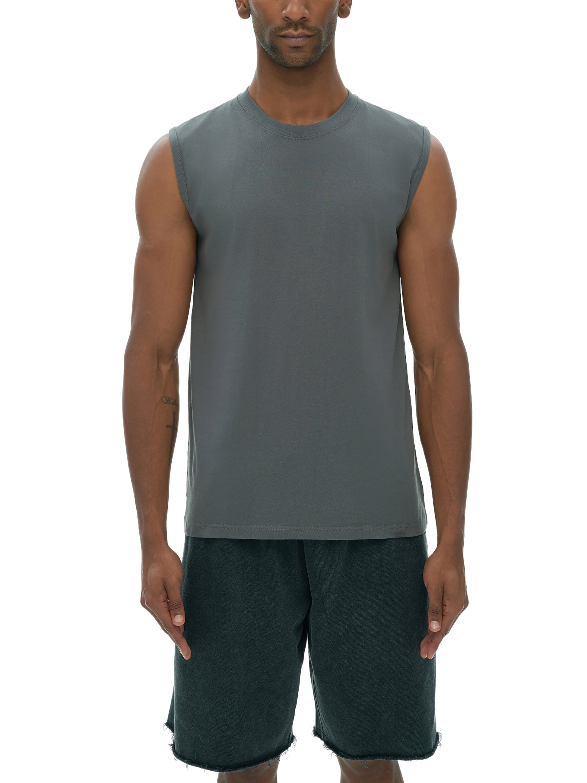 Monday - Sleeveless Tank Top - 230 GSM (Dark)