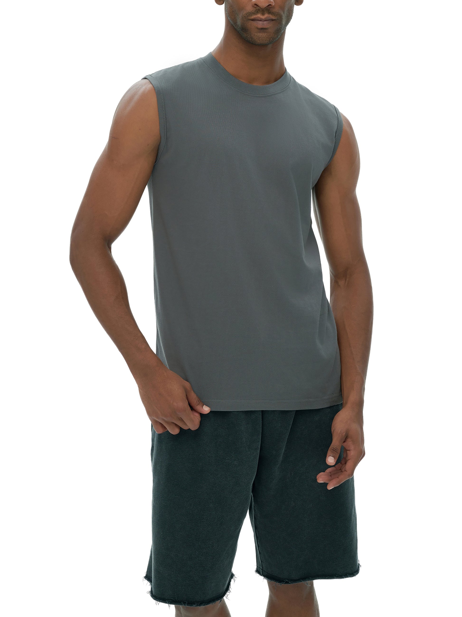 Monday - Sleeveless Tank Top - 230 GSM (Dark)