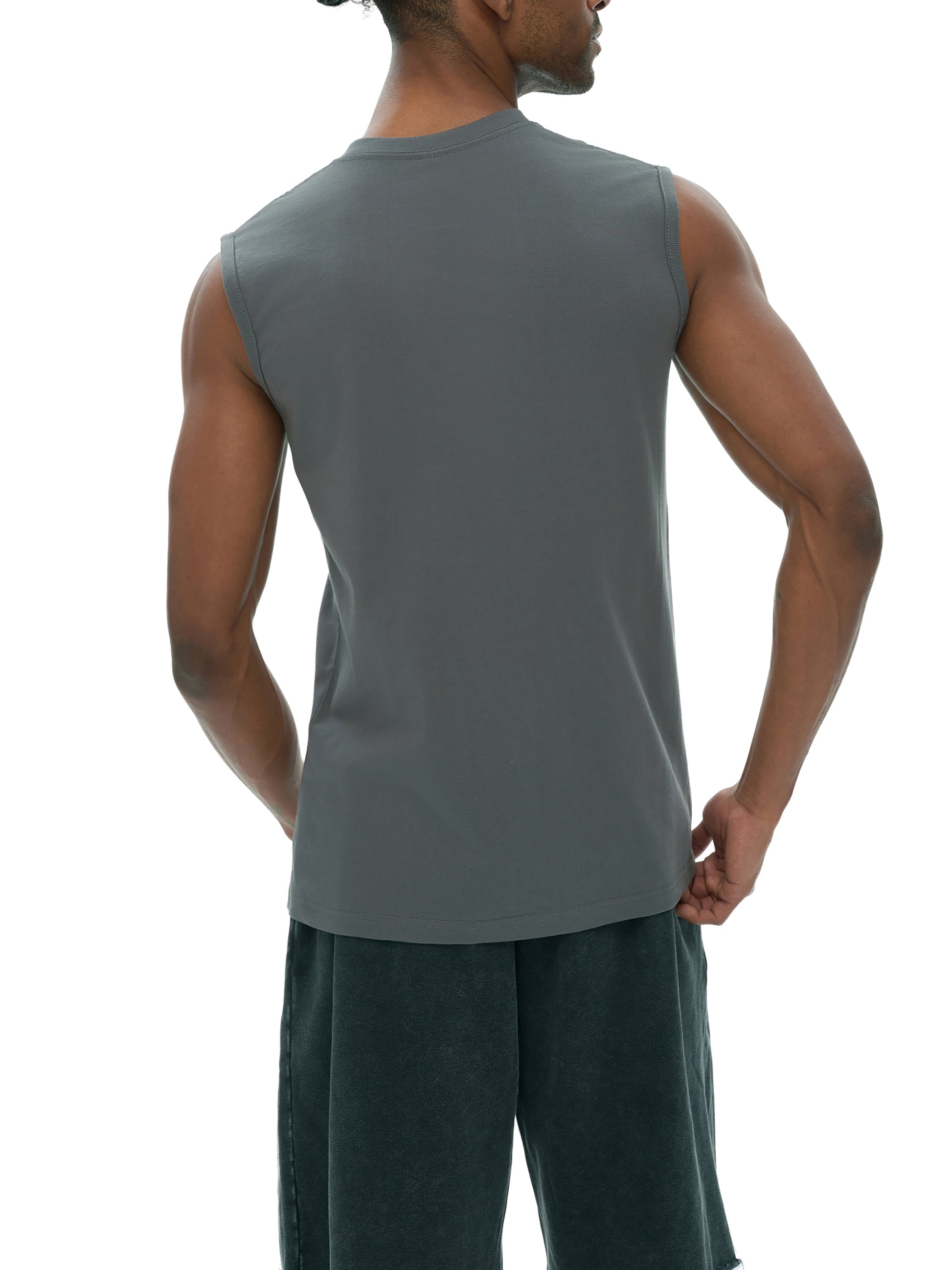 Monday - Sleeveless Tank Top - 230 GSM (Dark)
