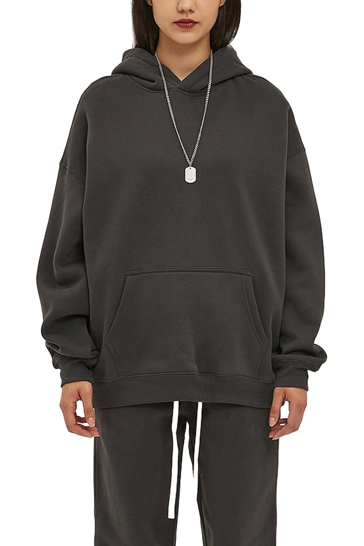 Monday - Oversize Fleeced Hoodie - 350 GSM