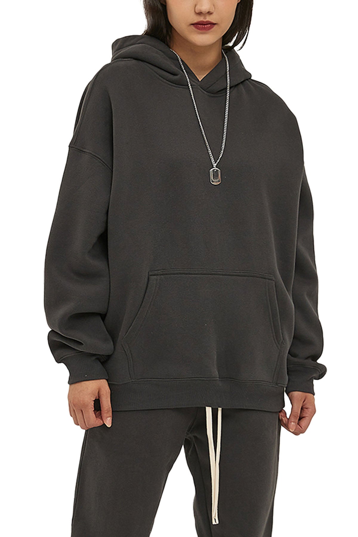 Monday - Oversize Fleeced Hoodie - 350 GSM